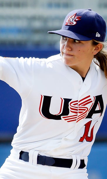 College baseball pitcher Sarah Hudek redefines 'throws like a girl' one win at a time